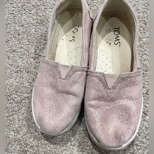 Girls Sparkly Pink Tom’s